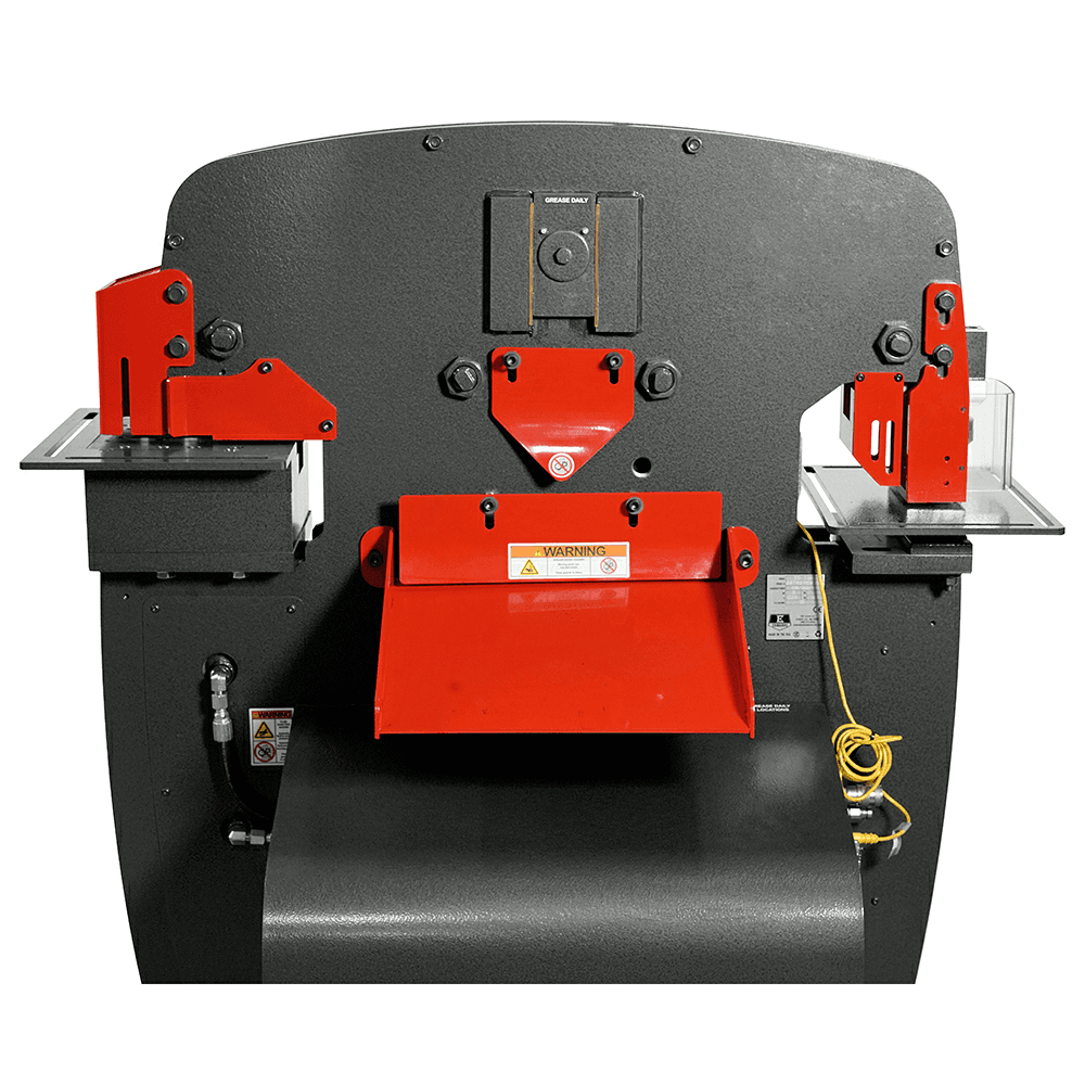 Edwards 55231012 5 HP 55 Ton Ironworker with Coper Notcher, 1 Phase/230V Alt 4 - Image