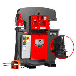 Edwards 55233022 5 HP 55 Ton Ironworker with 10&quot; Brake, 3 Phase/230V/460V Main - Image