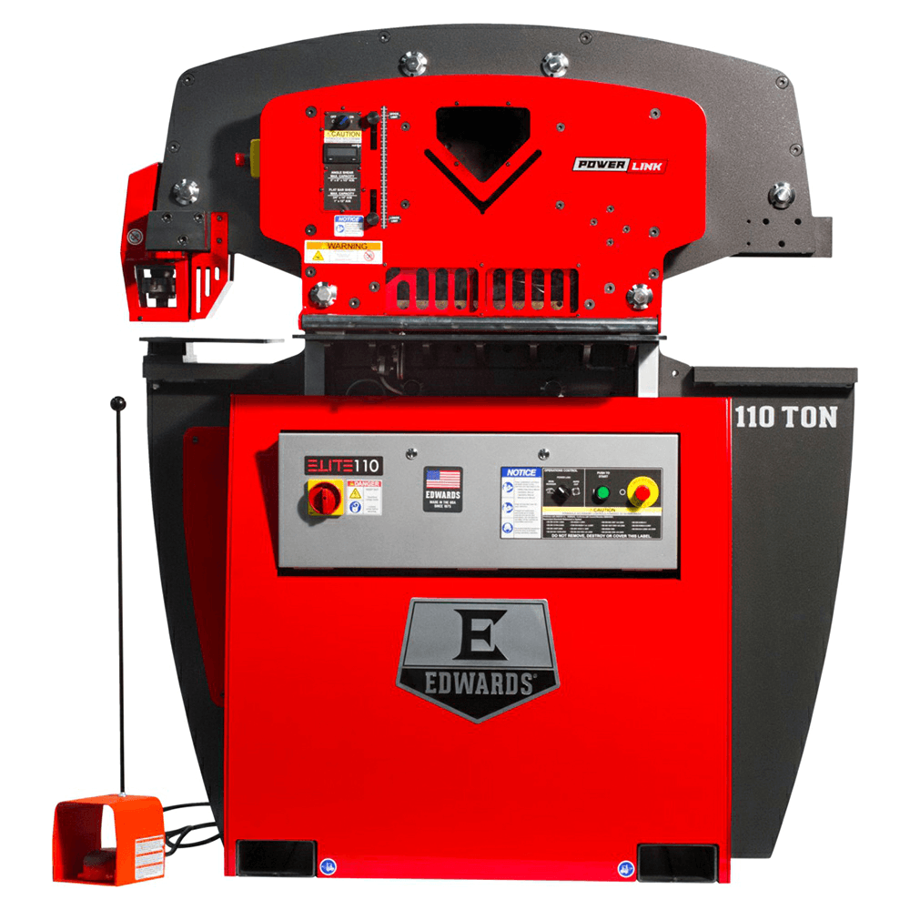 Edwards ELT110-3P230 Elite 110 Ton Ironworker with Powerlink, 3 Phase/230V Alt 1 - Image