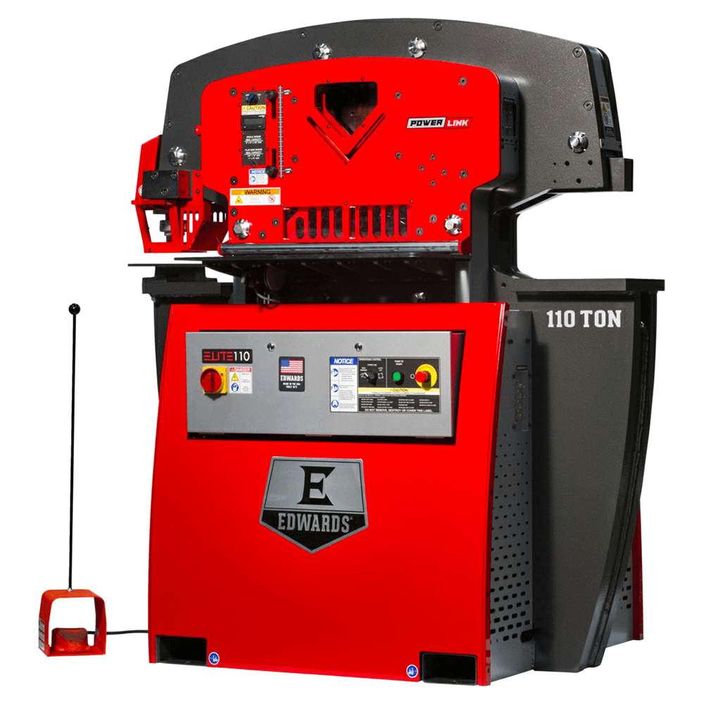 Edwards ELT110-3P230 Elite 110 Ton Ironworker with Powerlink, 3 Phase/230V Alt 2 - Image