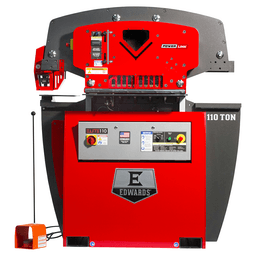 Edwards ELT110-3P460 Elite 110 Ton Ironworker with Powerlink, 3 Phase/460V Alt 1 - Image