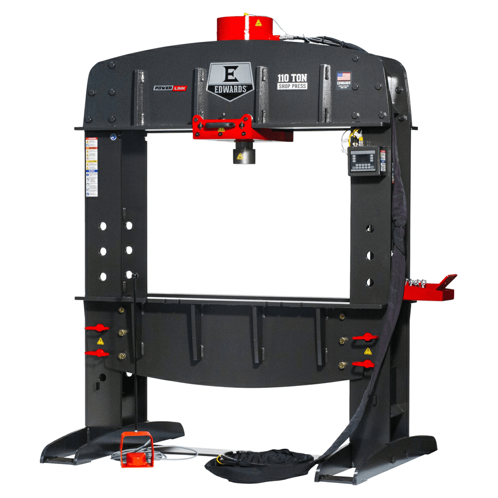 Edwards HAT9050 110 Ton Shop Press with PLC Alt 5 - Image
