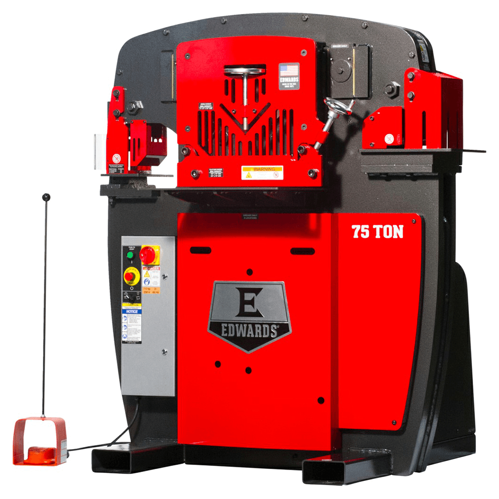 Edwards IW75-3P460 7.5 HP 75 Ton Ironworker, 3 Phase/460V Alt 2 - Image