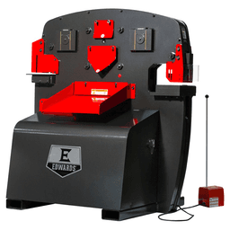 Edwards IW100DX-3P230 7.5 HP 100 Ton Deluxe Ironworker, 3 Phase/230V Alt 3 - Image