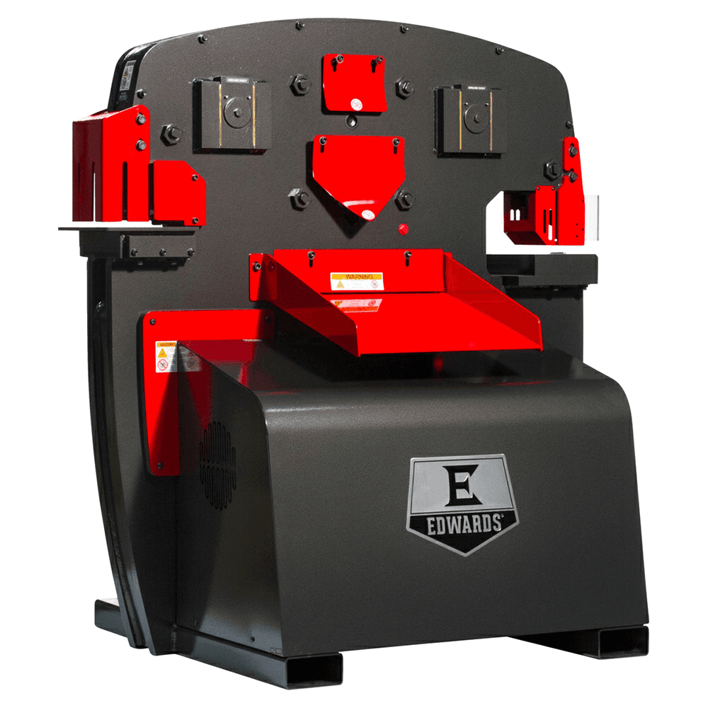 Edwards IW100DX-3P230 7.5 HP 100 Ton Deluxe Ironworker, 3 Phase/230V Alt 5 - Image