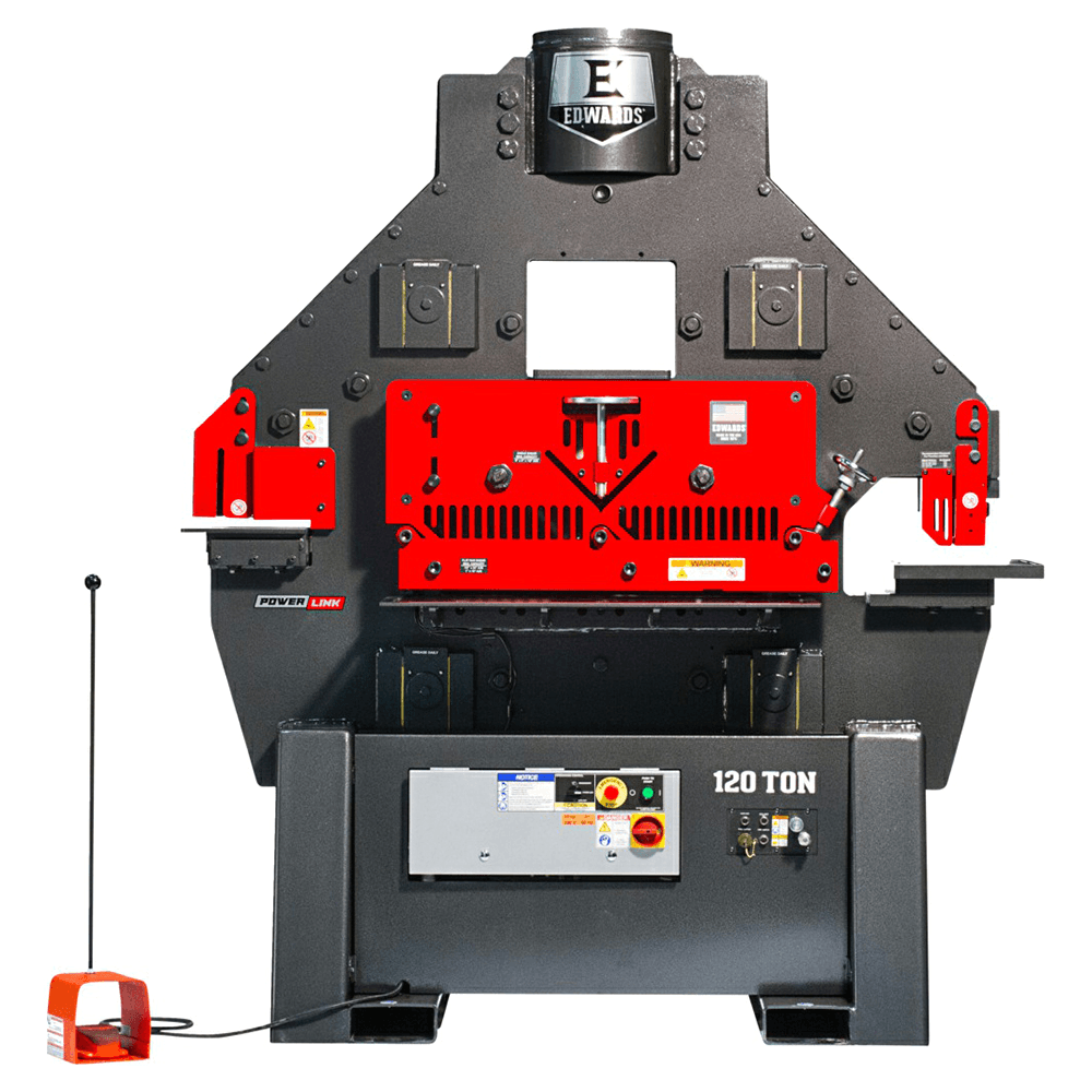 Edwards IW120-3P208-AC900 10 HP 120 Ton Ironworker with Powerlink, 3 Phase/208V Alt 1 - Image