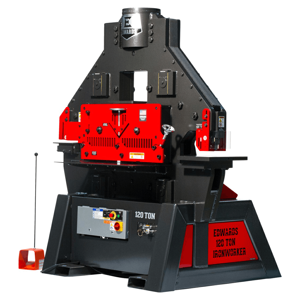 Edwards IW120-3P208-AC900 10 HP 120 Ton Ironworker with Powerlink, 3 Phase/208V Alt 2 - Image