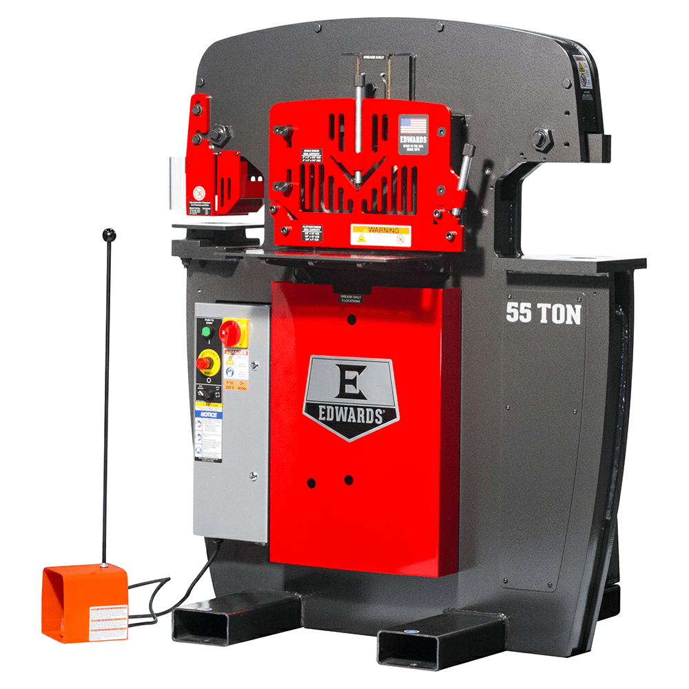 Edwards IW55-3P208 5 HP 55 Ton Ironworker, 3 Phase/208V Alt 2 - Image