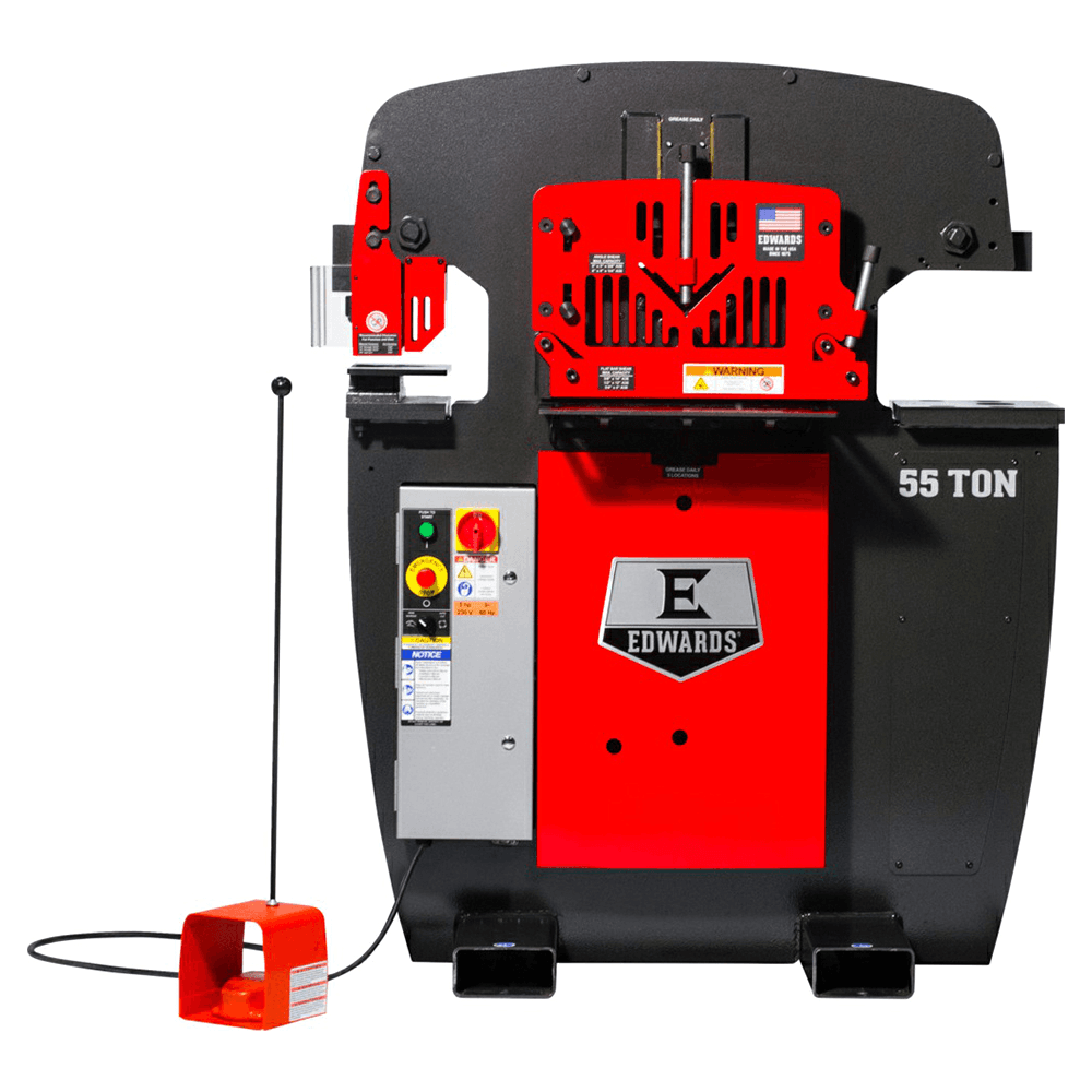 Edwards IW55-3P460 5 HP 55 Ton Ironworker, 3 Phase/460V Alt 1 - Image