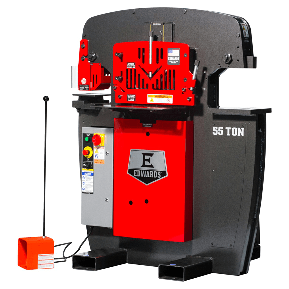 Edwards IW55-3P460 5 HP 55 Ton Ironworker, 3 Phase/460V Alt 2 - Image
