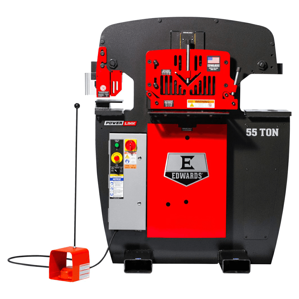 Edwards IW55-3P460-AC500 5 HP 55 Ton Ironworker with Powerlink, 3 Phase/460V Alt 1 - Image