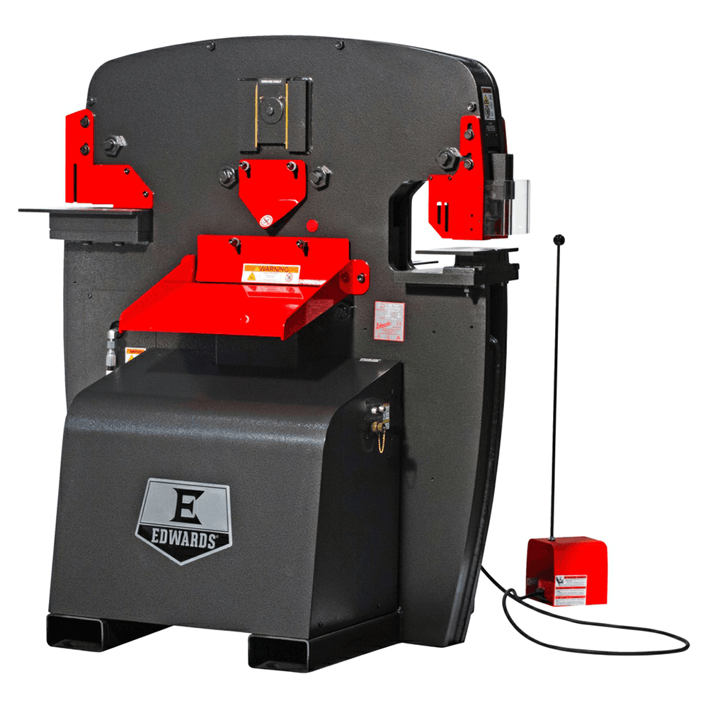 Edwards IW60-1P230 5 HP 60 Ton Ironworker, 1 Phase/230V Alt 2 - Image