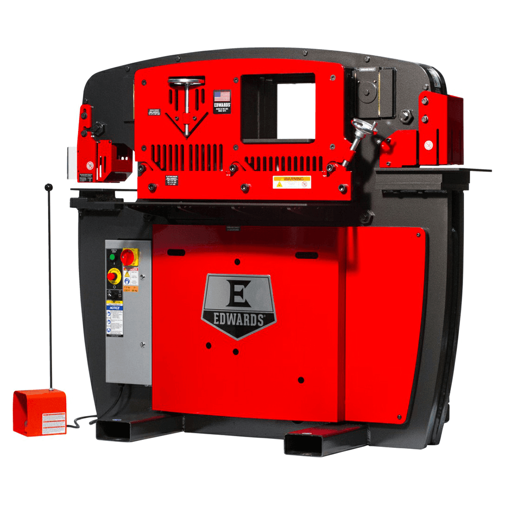 Edwards IW65-1P230-AC700 7.5 HP 65 Ton Ironworker with Powerlink, 1 Phase/230V Alt 2 - Image