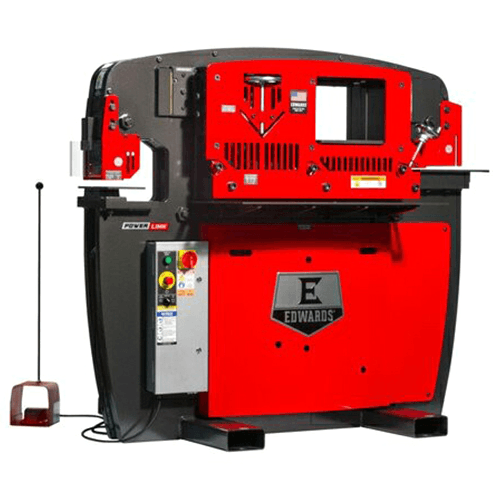 Edwards IW65-3P460-AC600 7.5 HP 65 Ton Ironworker with Powerlink, 3 Phase/460V Alt 3 - Image