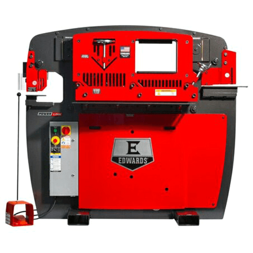 Edwards IW65-3P460-AC600 7.5 HP 65 Ton Ironworker with Powerlink, 3 Phase/460V Main - Image