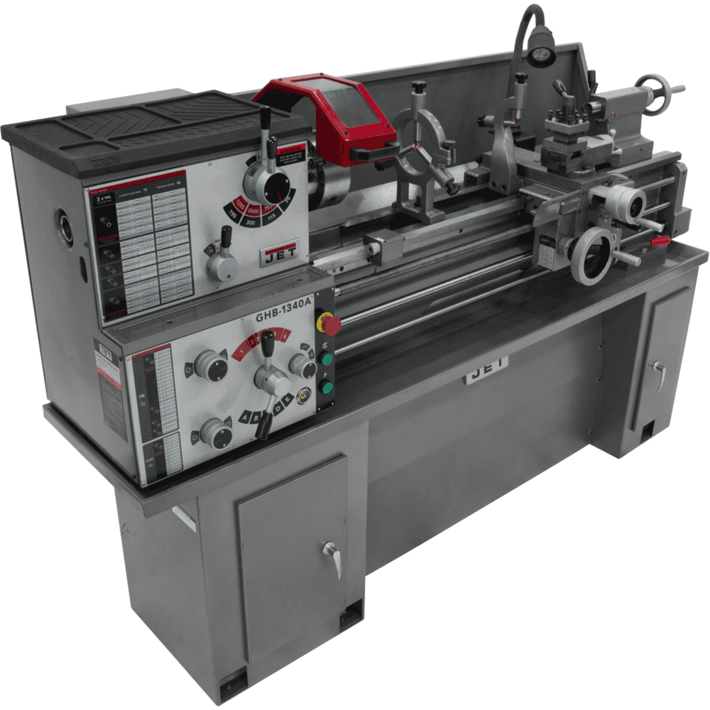 Jet Tools GHB-1340A 2 HP Gear Head Bench Lathe, 1 Phase/230V Alt 1 - Image