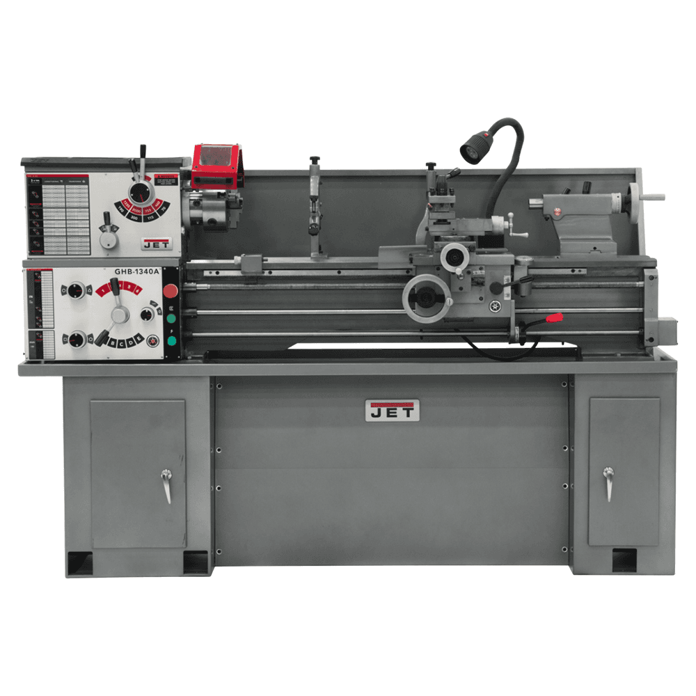 Jet Tools GHB-1340A 2 HP Gear Head Bench Lathe, 1 Phase/230V Alt 2 - Image