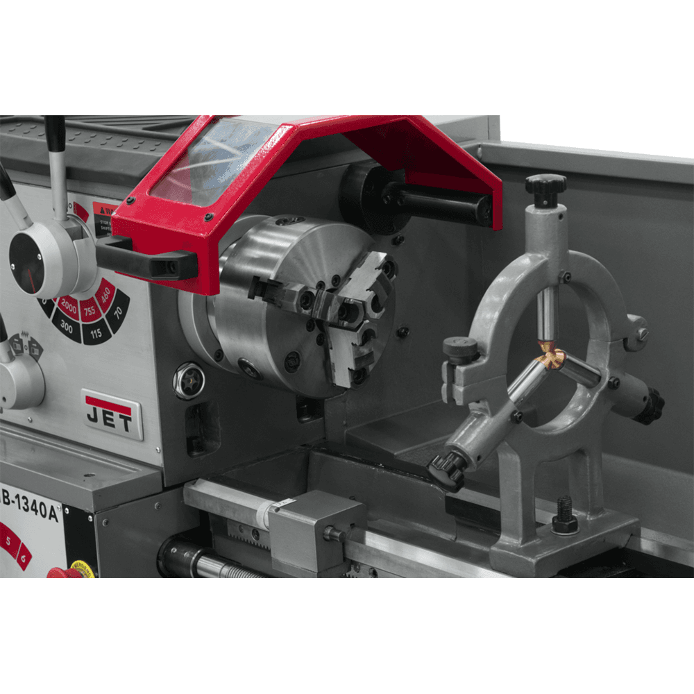 Jet Tools GHB-1340A 2 HP Gear Head Bench Lathe, 1 Phase/230V Alt 4 - Image
