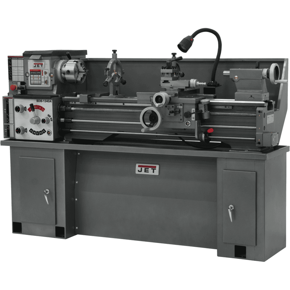 Jet Tools BDB-1340A 2 HP Belt Drive Bench Lathe, 1 Phase/230V Alt 2 - Image