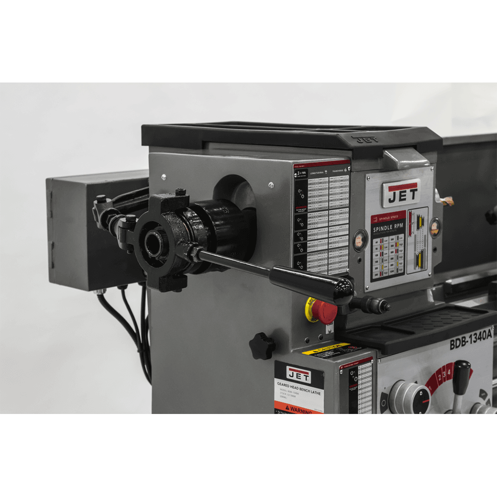 Jet Tools BDB-1340A 2 HP Belt Drive Bench Lathe, 1 Phase/230V Alt 3 - Image