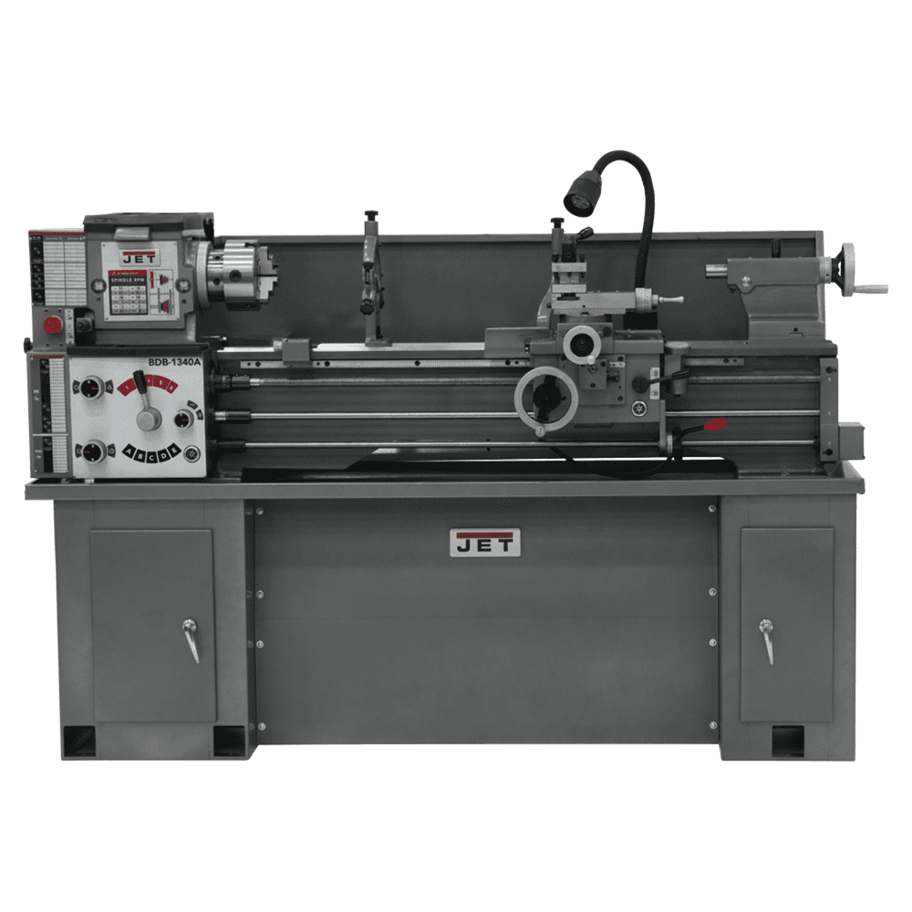 Jet Tools BDB-1340A 2 HP Belt Drive Bench Lathe, 1 Phase/230V Main - Image
