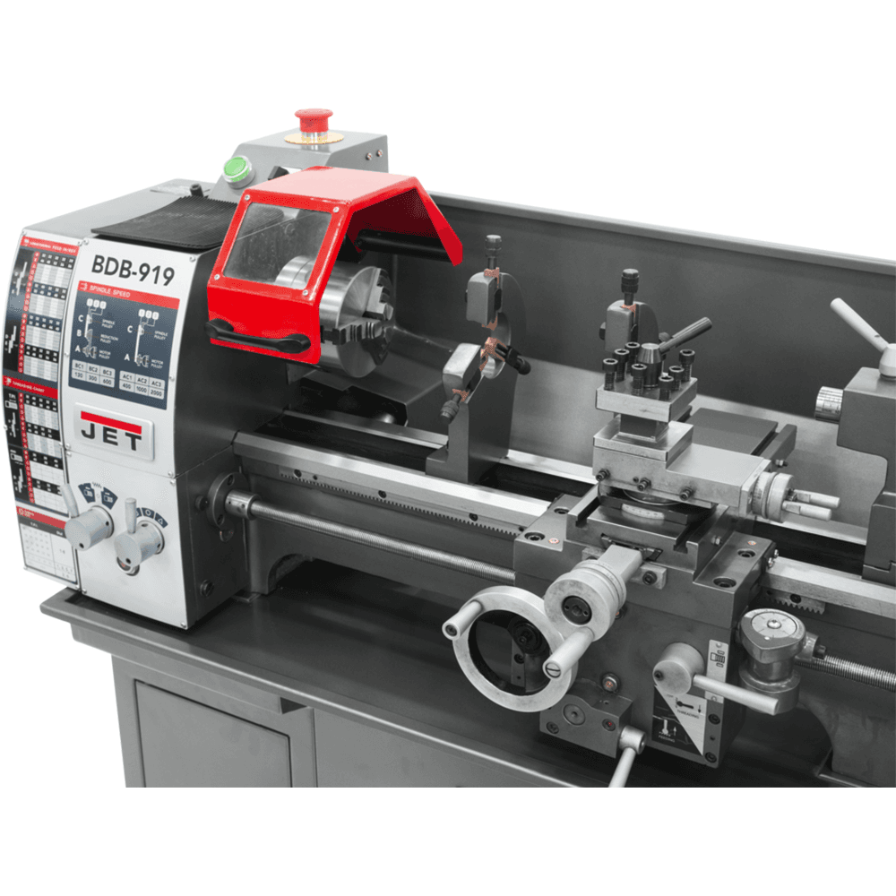 Jet Tools BDB-919 3/4 HP Belt Drive Bench Lathe, 1 Phase/115V Alt 10 - Image