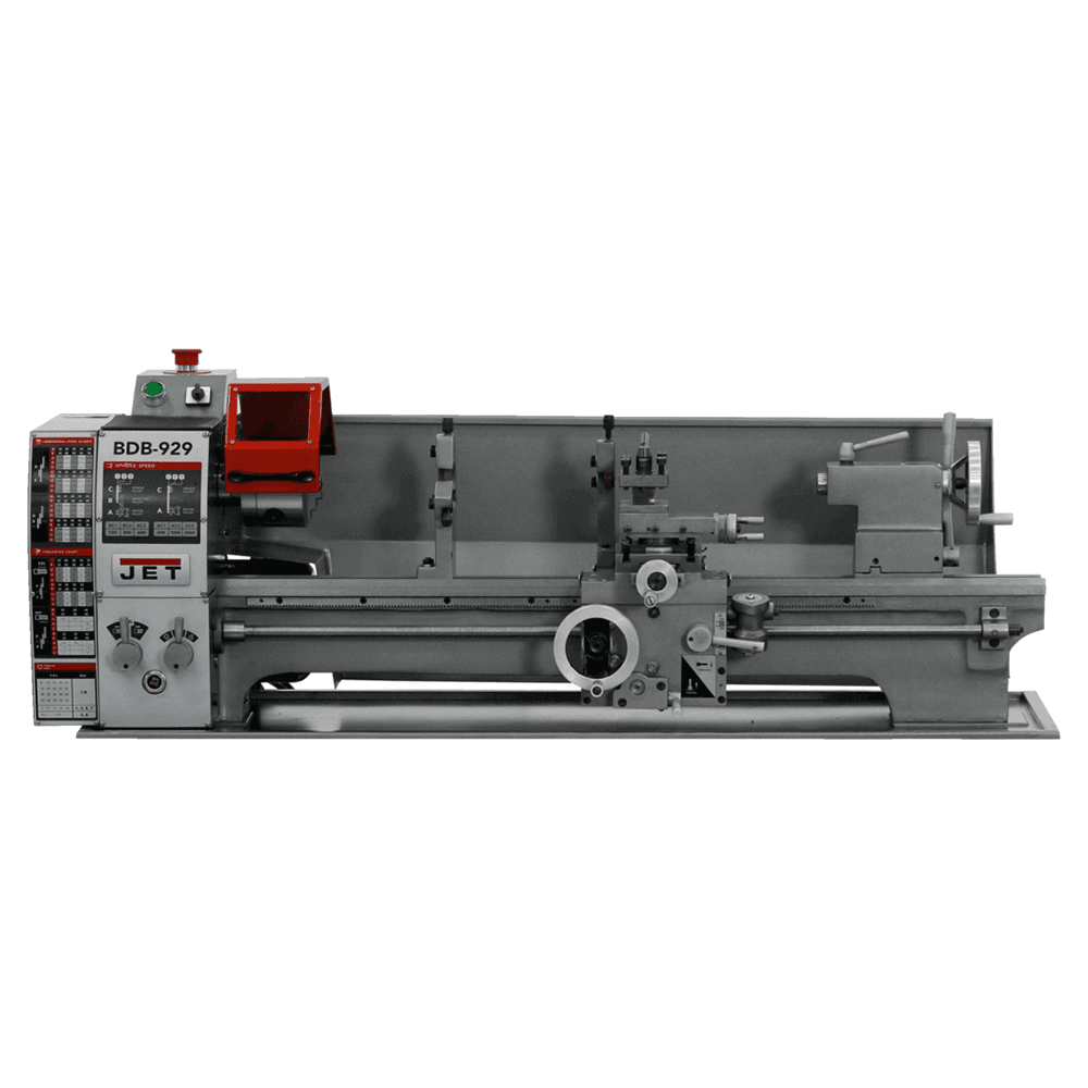 Jet Tools BDB-929 3/4 HP Belt Drive Bench Lathe, 1 Phase/115V Main - Image