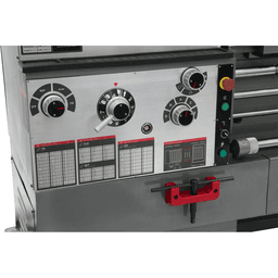 Jet Tools GH-1640ZX 7-1/2 HP Large Spindle Bore Lathe with ACU-RITE 203 DRO/Taper Attachment/Collet Closer, 3 Phase/230V/460V Alt 1 - Image