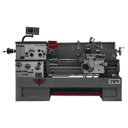 Jet Tools GH-1440ZX 7-1/2 HP Large Spindle Bore Lathe with ACU-RITE 203 DRO/Taper Attachment/Collet Closer, 3 Phase/230V/460V Main - Image