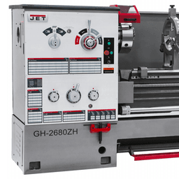 Jet Tools GH-2680ZH 4-1/8&quot; Spindle Bore Geared Head Lathe, 3 Phase/230V/460V Alt 1 - Image
