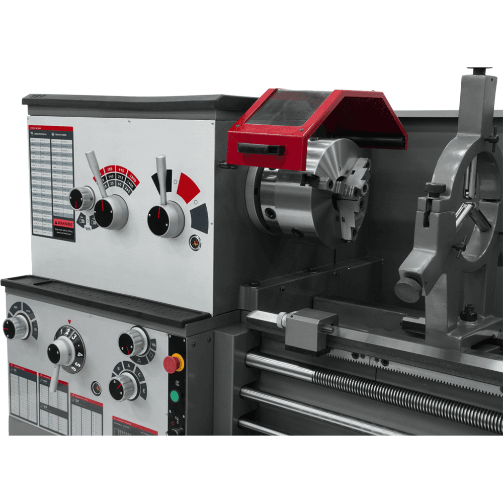 Jet Tools GH-2280ZX 10 HP Large Spindle Bore Lathe with Taper Attachment/Newall DP700 DRO, 3 Phase/230V/460V Alt 1 - Image