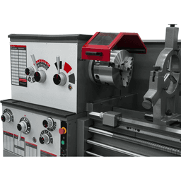 Jet Tools GH-2280ZX 10 HP Large Spindle Bore Lathe with Taper Attachment/Newall DP700 DRO, 3 Phase/230V/460V Alt 1 - Image