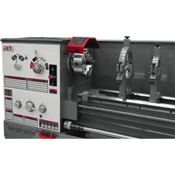 Jet Tools GH-26120ZH 4-1/8&quot; x 10 HP Spindle Bore Lathe with ACU-RITE 203 DRO, 3 Phase/230V/460V Alt 5 - Image