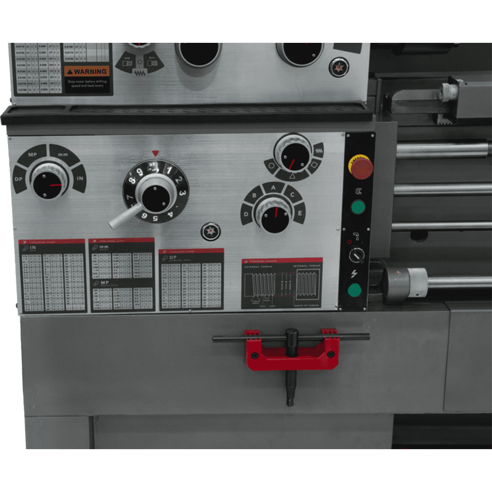 Jet Tools GH-1440ZX 3-1/8&quot; Spindle Bore Geared Head Lathe, 3 Phase/230V/460V Alt 2 - Image