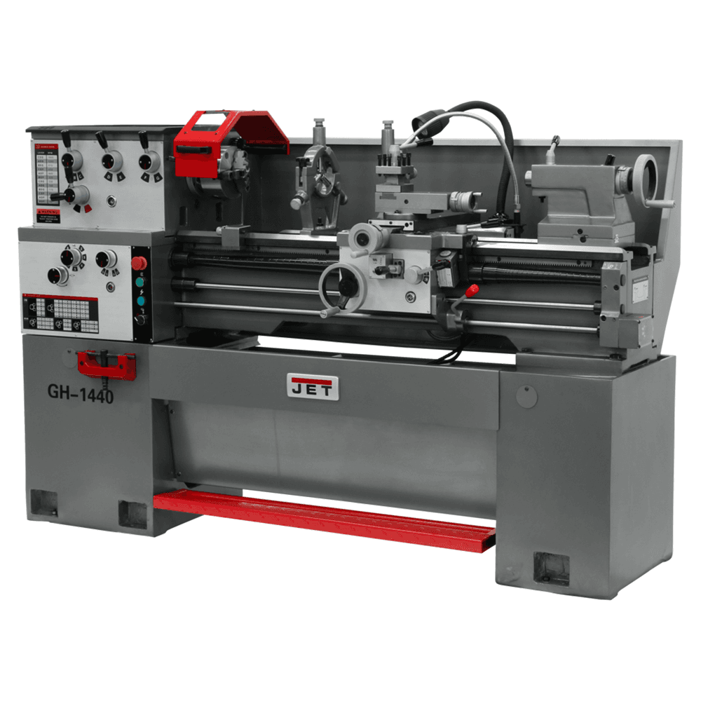 Jet Tools GH-1440-1 3 HP Geared Head Lathe, 1 Phase/230V Alt 1 - Image