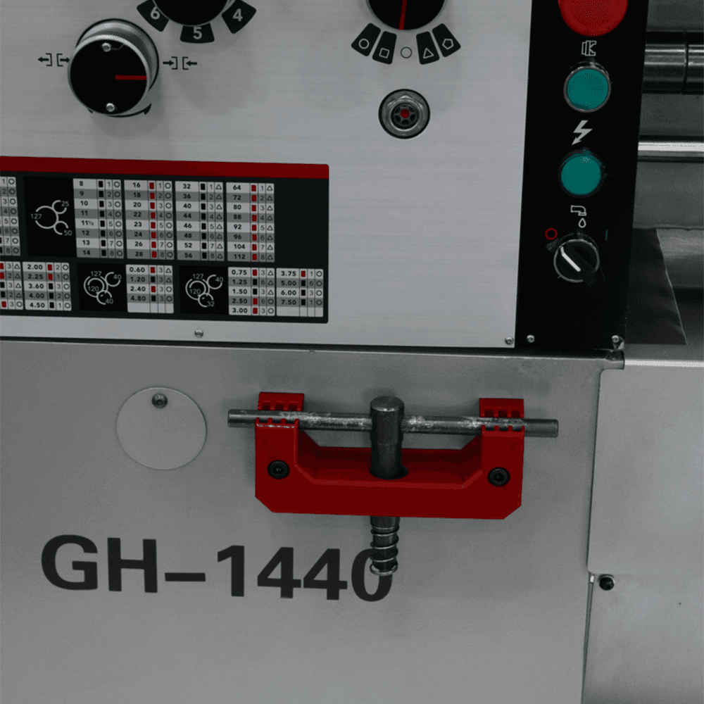Jet Tools GH-1440-1 3 HP Geared Head Lathe, 1 Phase/230V Alt 5 - Image