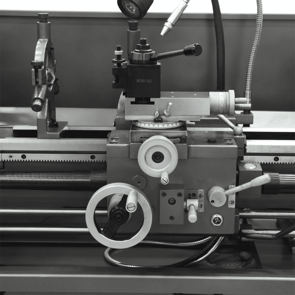 Jet Tools GHB-1236 2 HP Geared Head Bench Lathe with ACU-RITE 203 DRO Metalworking/Turning, 1 Phase/230V Alt 3 - Image