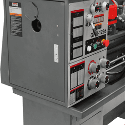 Jet Tools GHB-1236 2 HP Geared Head Bench Lathe with ACU-RITE 203 DRO Metalworking/Turning, 1 Phase/230V Alt 5 - Image