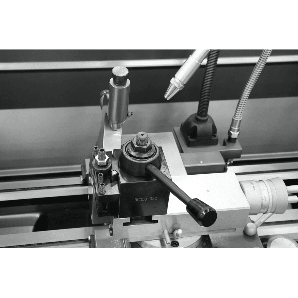 Jet Tools GH-1440B 2 HP Geared Head Bench Lathe with Newall NMS300, 1 Phase/230V Alt 3 - Image