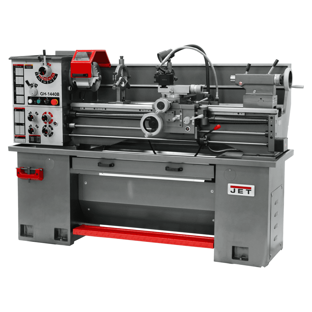 Jet Tools GH-1440B 2 HP Geared Head Bench Lathe, 1 Phase/230V Alt 1 - Image