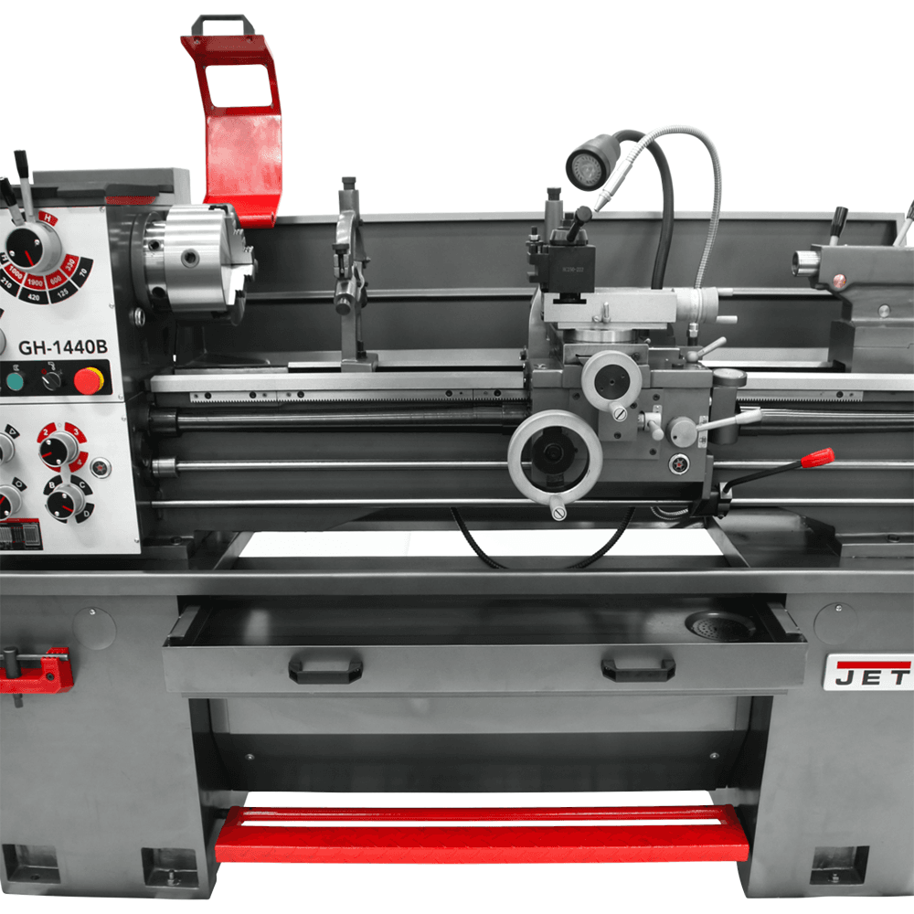 Jet Tools GH-1440B 2 HP Geared Head Bench Lathe, 1 Phase/230V Alt 3 - Image