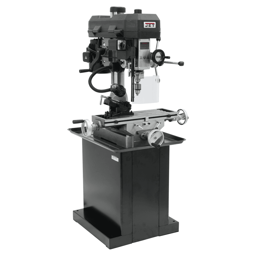 Jet Tools JMD-15 1 HP Mill/Drill with R-8 Taper, 1 Phase/115V/230V Alt 2 - Image