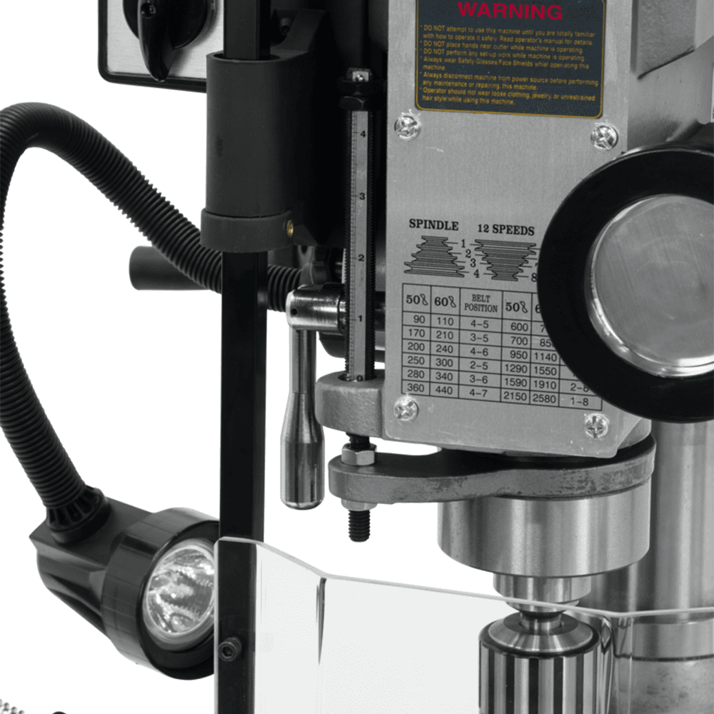 Jet Tools JMD-15 1 HP Mill/Drill with R-8 Taper, 1 Phase/115V/230V Alt 5 - Image
