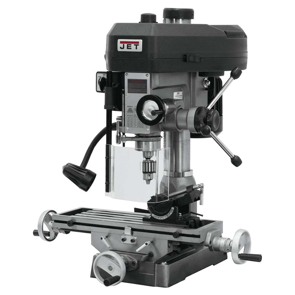 Jet Tools JMD-15 1 HP Mill/Drill with R-8 Taper, 1 Phase/115V/230V Main - Image