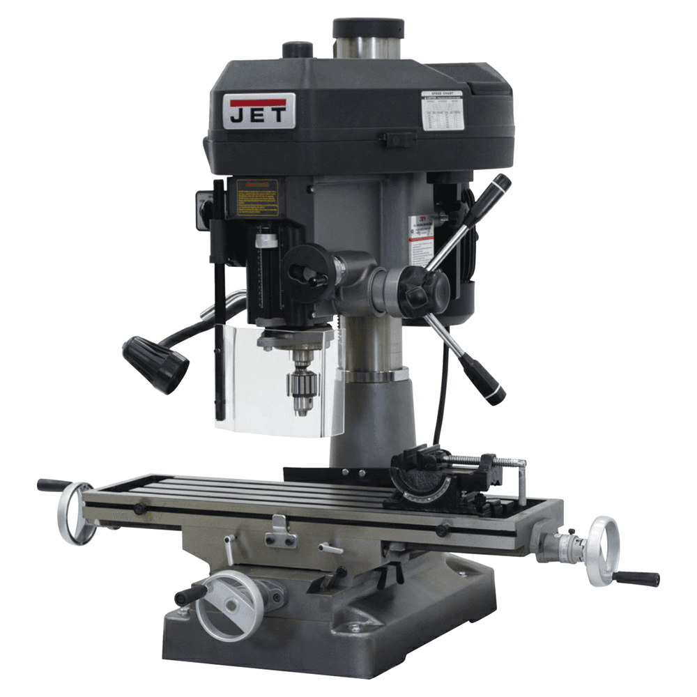 Jet Tools JMD-18 Mill/Drill with R-8 Taper, 1Phase/115V Main - Image