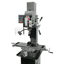 Jet Tools JMD-45VSPFT Variable Speed Geared Head Square Column Mill/Drill with Power Downfeed, 1 Phase/115/230V Alt 1 - Image