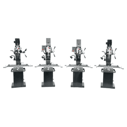 Jet Tools JMD-45VSPFT Variable Speed Geared Head Square Column Mill/Drill with Power Downfeed, 1 Phase/115/230V Alt 5 - Image