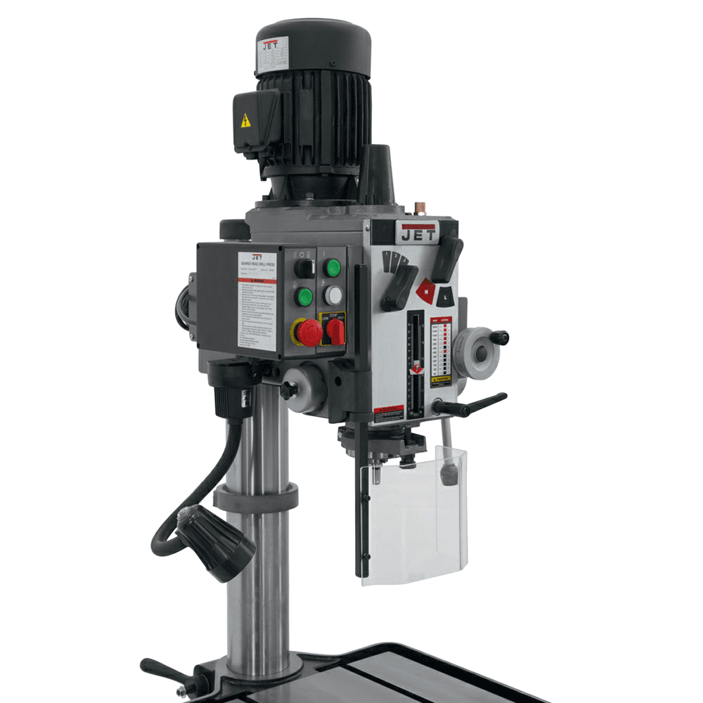 Jet Tools GHD-20PFT 20&quot; Gear Head Tapping Drill Press with Power Downfeed, 3 Phase/230V Alt 4 - Image