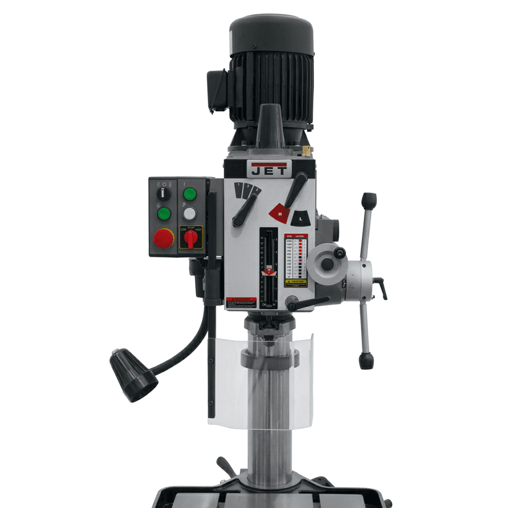 Jet Tools GHD-20PFT 20&quot; Gear Head Tapping Drill Press with Power Downfeed, 3 Phase/230V Alt 5 - Image