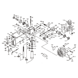 Jet Tools GHD-20PFT 20&quot; Gear Head Tapping Drill Press with Power Downfeed, 3 Phase/230V Alt 8 - Image